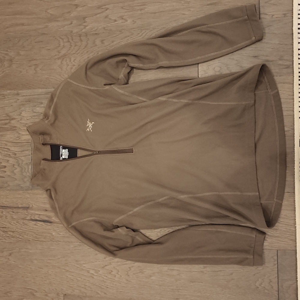 Mens Arcteryx Delta LT Quarter zip Fleece